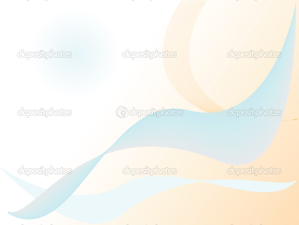 Abstract blue orange background