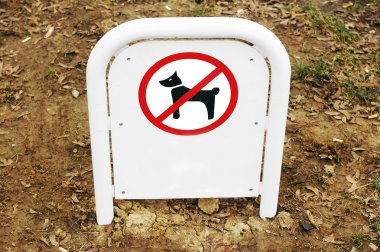 Köpekler için yasak bölge