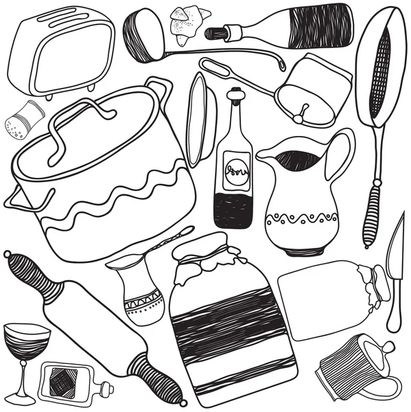 Herramientas de cocina — Archivo Imágenes Vectoriales
