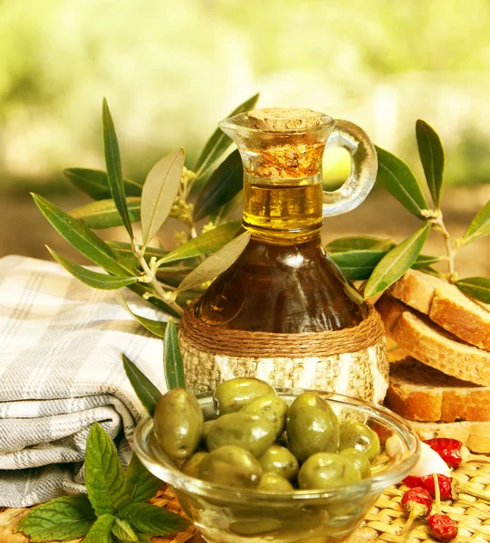 Olive oil — Stock Photo, Image