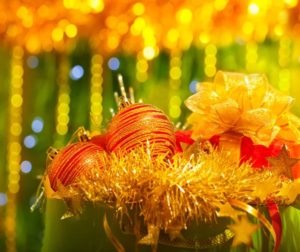 Adorno festivo de Navidad — Foto de Stock