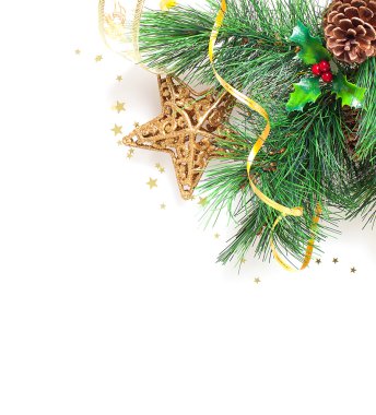 Noel ağacı kenarlık