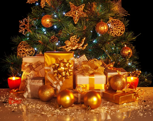 Christmas presents — Stock Image Christmas presents Stock Photo