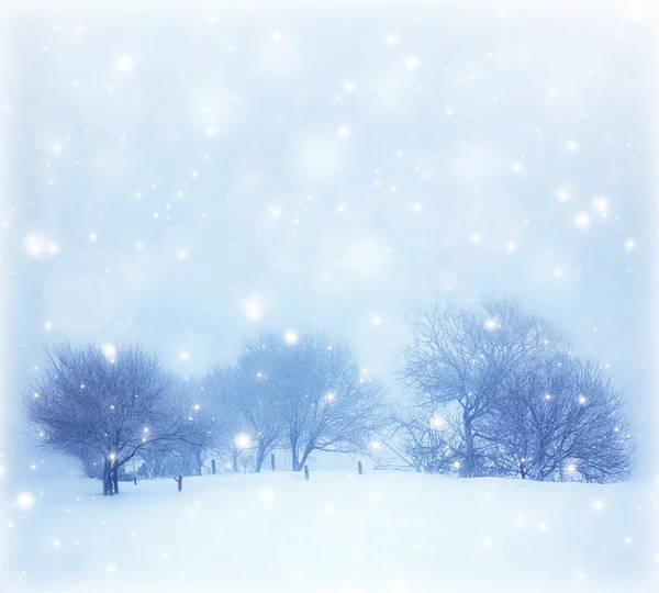 Snowy landscape — Stock Photo, Image