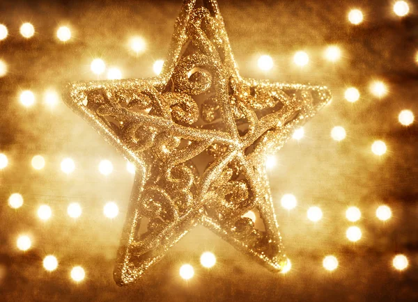 Christmas star decoration — Stock Photo, Image