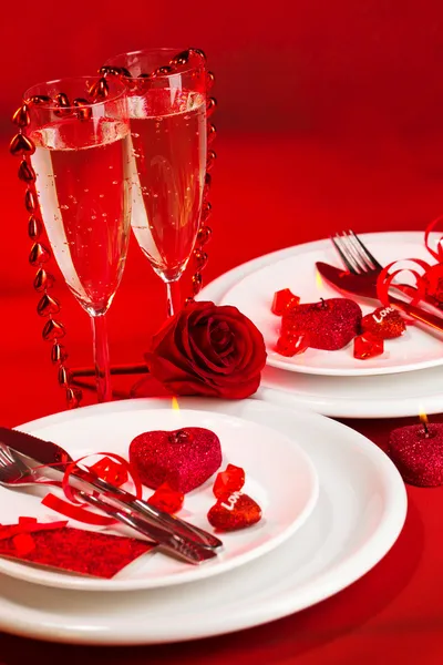 Cena de San Valentín — Foto de Stock