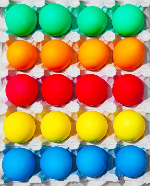 Colorful Easter eggs — Stock Photo, Image