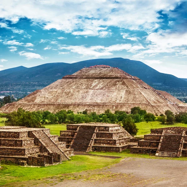 Mexické pyramidy — Stock fotografie