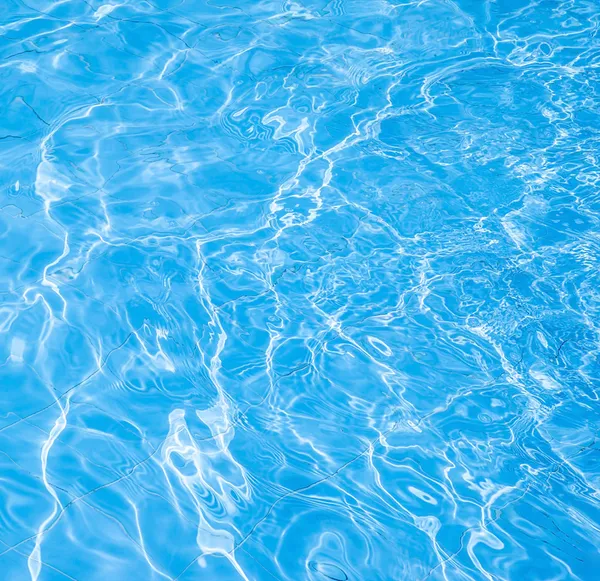 Αφηρημένο μπλε φόντο του νερού — Φωτογραφία Αρχείου
