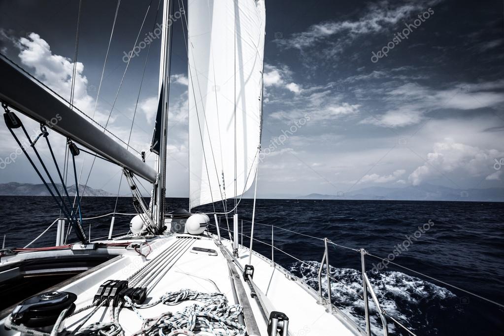 Luxury sail boat
