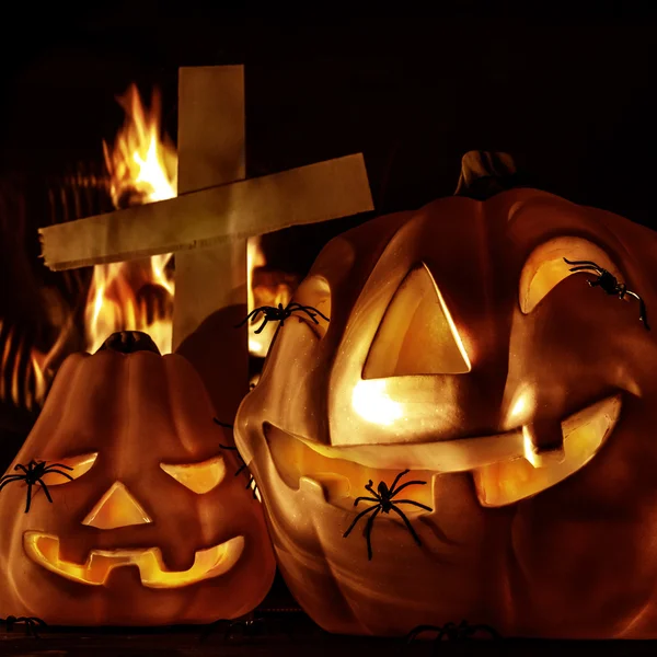 Dekoracje halloween — Zdjęcie stockowe