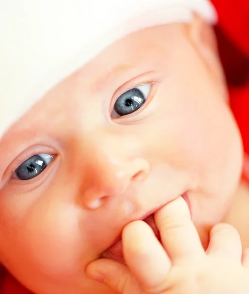 Cara de bebê bonito — Fotografia de Stock