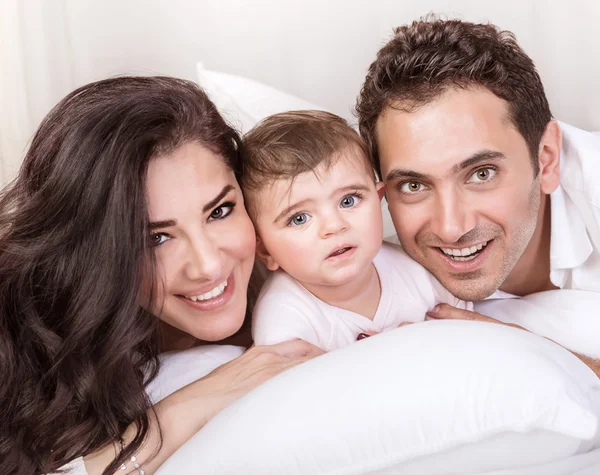Lycklig arabiska familj — Stockfoto