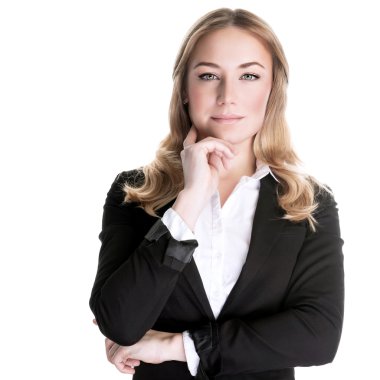 Kendine güvenen iş kadını