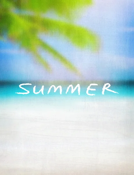 Summer vintage card background — Stock Photo, Image