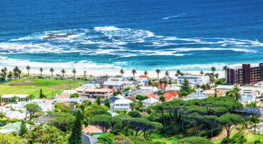 Cape Town coastline clipart