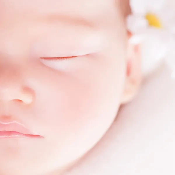 Carino dormire bambino — Foto Stock