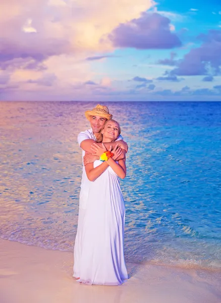 Hochzeit am Strand — Stockfoto