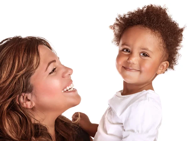 Afrikaanse familie portret — Stockfoto