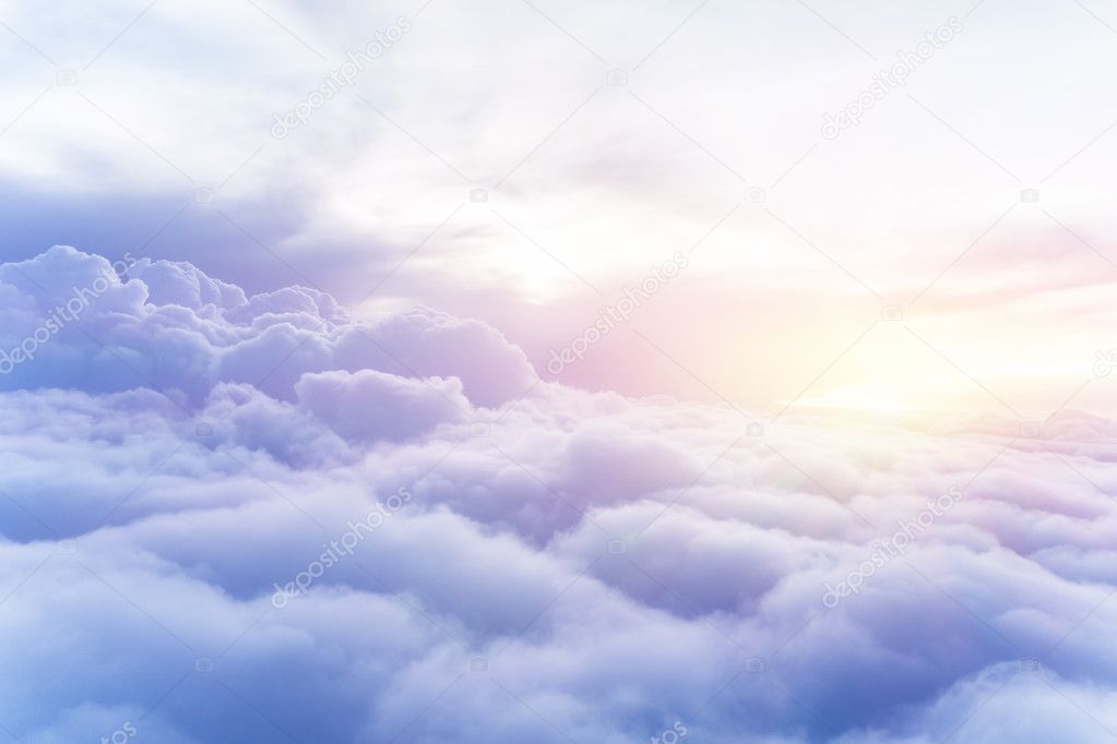 Sunny sky background