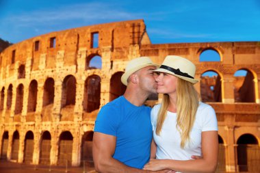 romantik tatil için Roma, İtalya