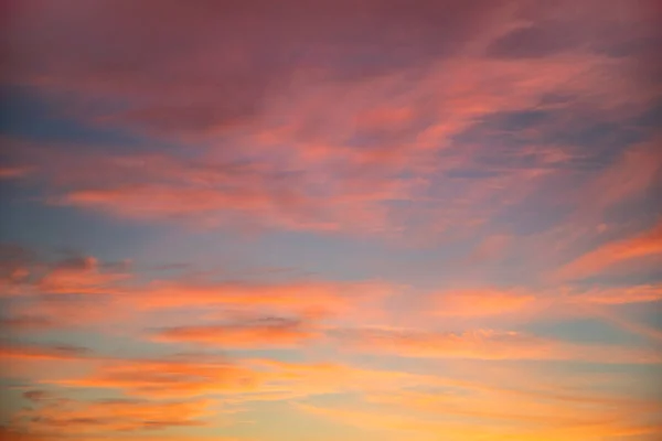 美しい夕日の空の背景 — ストック写真