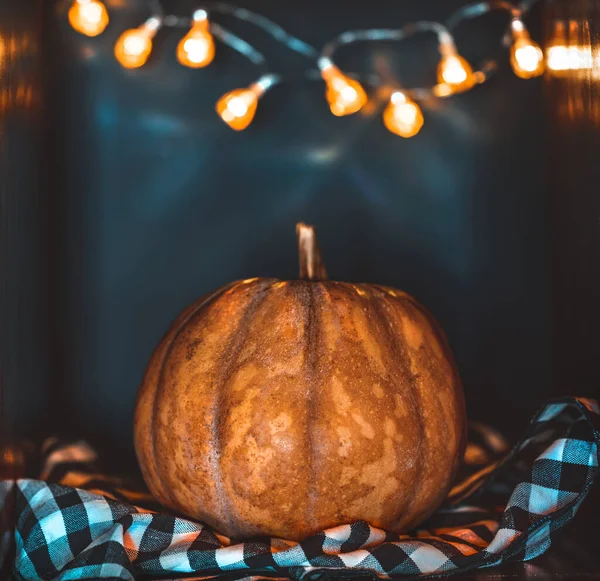 Thanksgiving tafel decor — Stockfoto