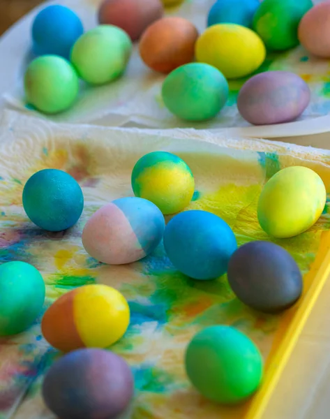 Fond coloré de Pâques — Photo