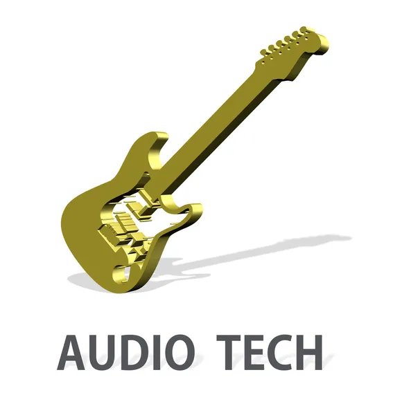 Musik Logo Branding Design — Stockfoto
