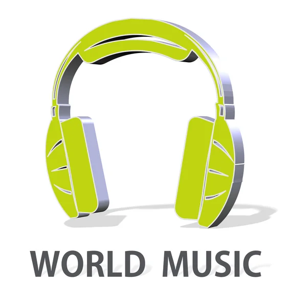 音乐 logo 品牌设计 — 图库照片