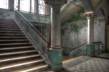 beelitz'ın eski salonunda