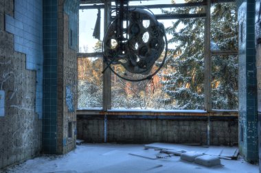 terkedilmiş tiyatrodan beelitz içinde