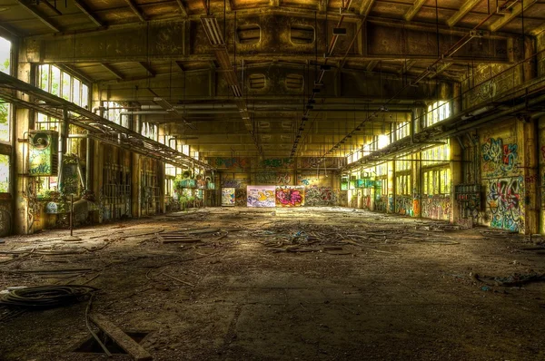 Salón abandonado — Foto de Stock