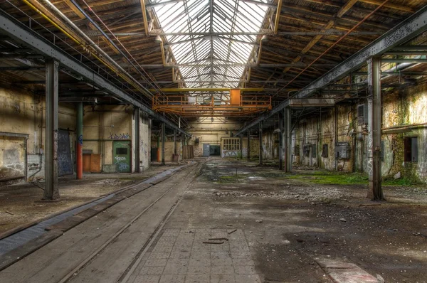 Old abandoned hall — Stock Photo, Image