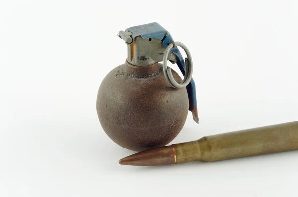 Cartouche et grenade — Photo