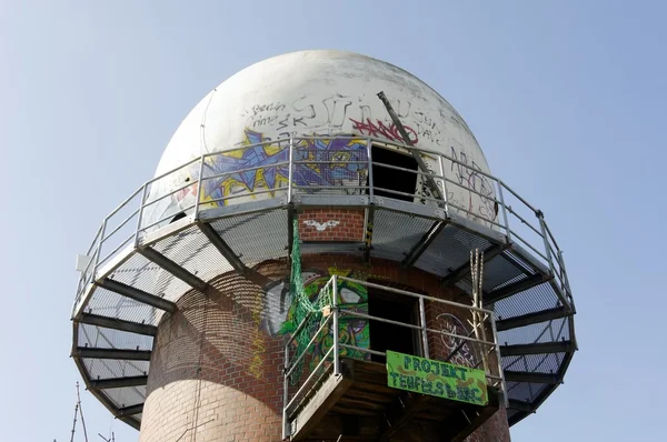 Hörstation teufelsberg berlin aufgegeben — Stockfoto