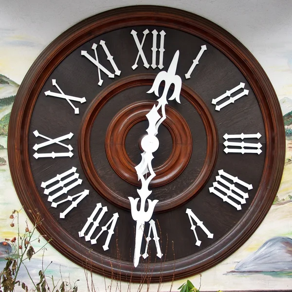 Циферблат часов кукушки Стоковое Фото