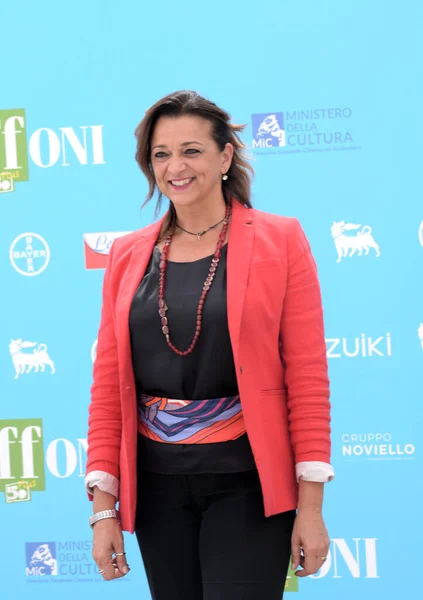 Giffoni Valle Ana Temmuz 2021 Valeria Fascione Giffoni Film Festivali — Stok fotoğraf