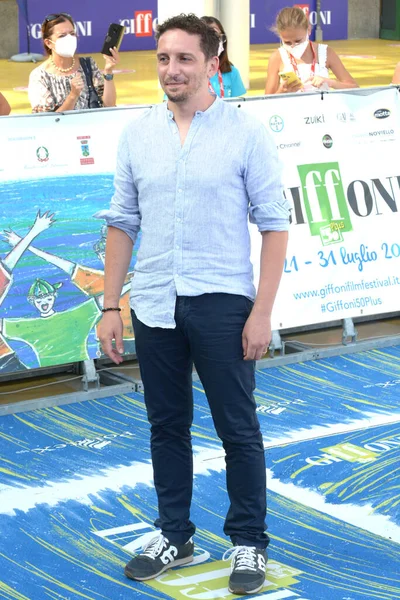 Giffoni Valle Piana Italien Juli 2021 Fabio Mollo Giffoni Film — Stockfoto