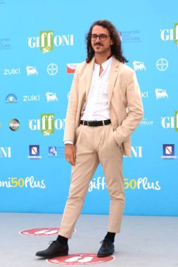 Giffoni Film Festivali 50 Plus 'ta Gianluca Colucci - 28 Temmuz 2021 Giffoni Valle Piana, İtalya.