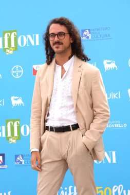 Giffoni Film Festivali 50 Plus 'ta Gianluca Colucci - 28 Temmuz 2021 Giffoni Valle Piana, İtalya.