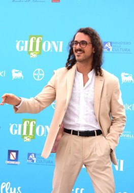 Giffoni Film Festivali 50 Plus 'ta Gianluca Colucci - 28 Temmuz 2021 Giffoni Valle Piana, İtalya.