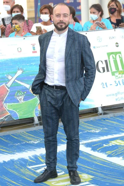 Giffoni Valle Piana Italien Juli 2021 Simone Ruzzo Giffoni Film — Stockfoto