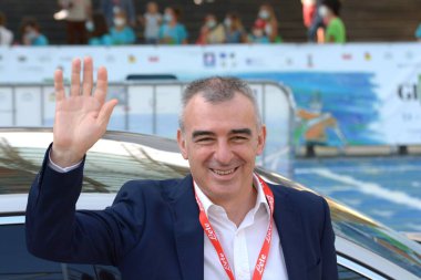 Giffoni Film Festivali 50 Plus 'ta Andrea Giuliacci - 23 Temmuz 2021 Giffoni Valle Piana, İtalya.