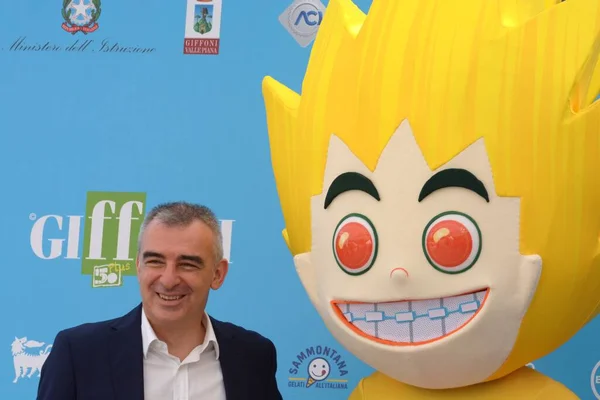 Giffoni Valle Piana Olaszország 2021 Július Andrea Giuliacci Meteoheroes Giffoni — Stock Fotó