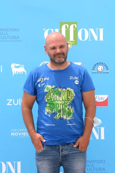 Giffoni Valle Piana Itálie Července 2021 Ciro Corona Filmovém Festivalu — Stock fotografie