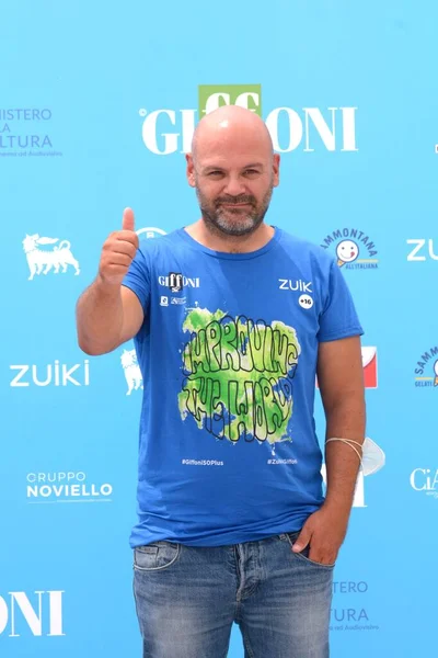 Giffoni Valle Piana Italy July 2021 Ciro Corona Giffoni Film — 图库照片