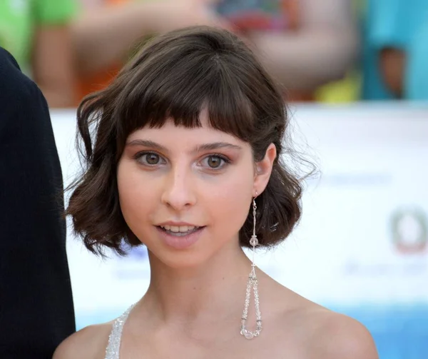 Giffoni Valle Piana Italien Juli 2021 Ludovica Francesconi Beim Giffoni — Stockfoto