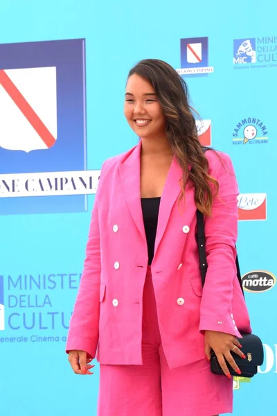 Giffoni Valle Piana Italien Juli 2021 Dayoung Clementi Giffoni Film — Stockfoto