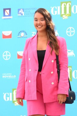 Giffoni Film Festivali 50 Plus 'ta Dayoung Clementi - 25 Temmuz 2021 Giffoni Valle Piana, İtalya.